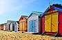 Visit Brighton Beach & view the colourful beach huts